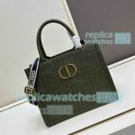 Replica CD Green Di0r Book Tote Shopping Bag Small Size